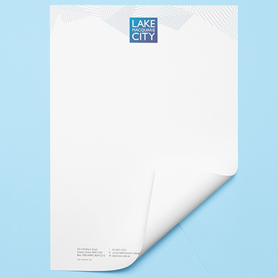 Letterhead example